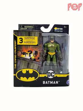 Batman - The Caped Crusader - Batman (Green & Gray Suit) 4" Figure
