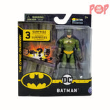 Batman - The Caped Crusader - Batman (Green & Gray Suit) 4" Figure