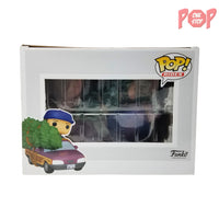 Funko POP! Rides - Christmas Vacation - Clark Griswold with Station Wagon (90) [Walmart Exclusive]