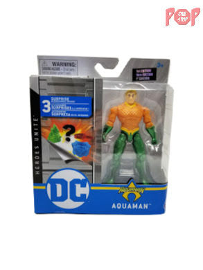 DC Heroes Unite - Aquaman (No Beard) 4" Action Figure