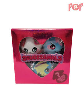 Squeezamals Li'l Sweetheart Edition (White/Red, Light Blue/Pink, Mystery)