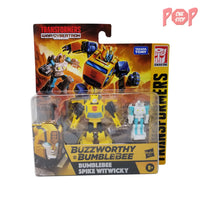 Transformers - War For Cybertron Trilogy - Buzzworthy Bumblebee - Bumblebee & Spike Witwicky