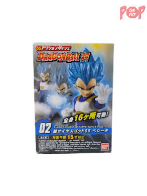 Dragonball Super - Super Saiyan God Super Saiyan Vegeta - Mini Action Figure (02)