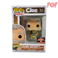 Funko POP! Retro Toys - Clue - Colonel Mustard (53) [Target Con 2021 Exclusive]