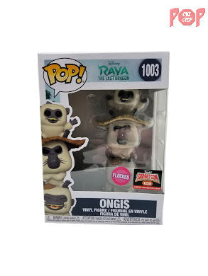 Funko POP! - Raya and the Last Dragon - Flocked Ongis (1003) [Target Con 2021]
