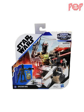 Star Wars - The Mandalorian - Mission Fleet - IG-11 & The Child with Speeder Bike