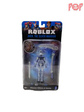 Roblox - Aven, The Silver Warrior Action Figure