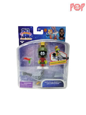 Space Jam - A New Legacy - Marvin the Martian with Spaceship Action Figure