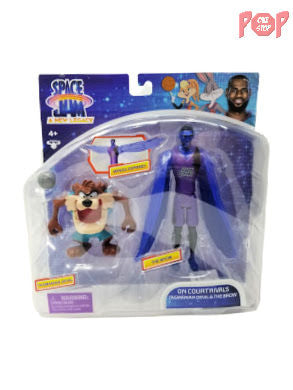 Space Jam - A New Legacy - On Court Rivals - Tasmanian Devil & The Brow Action Figure Set