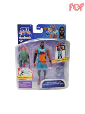 Space Jam - A New Legacy - LeBron James with Acme Rocket Pack 4000 Action Figure