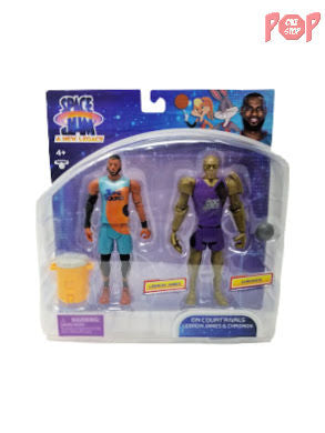 Space Jam - A New Legacy - On Court Rivals - Lebron James & Chronos Action Figure Set