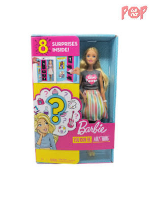 Barbie - You Can Be Anything - Girl Power Doll and Surprises!
