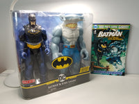 Batman - Batman & King Shark - 12" Action Figures Plus Comic Book (Target Exclusive)