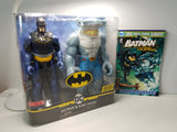 Batman - Batman & King Shark - 12" Action Figures Plus Comic Book (Target Exclusive)