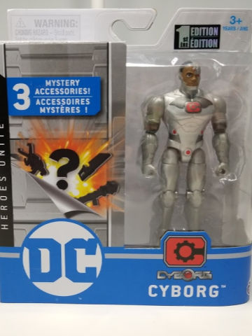 DC Heroes Unite - Cyborg - 4" Action Figure