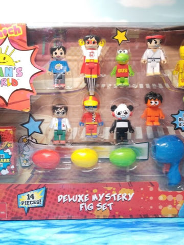 Ryan's World Mystery Figures 14 Piece Set
